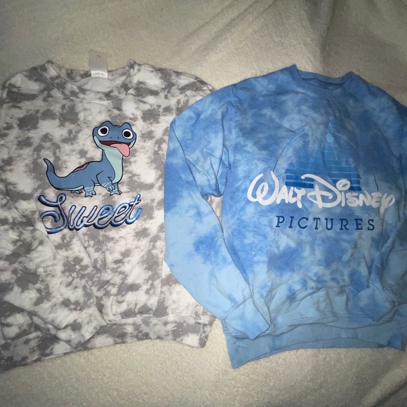 Disney Tops - DISNEY SWEATSHIRT BUNDLE